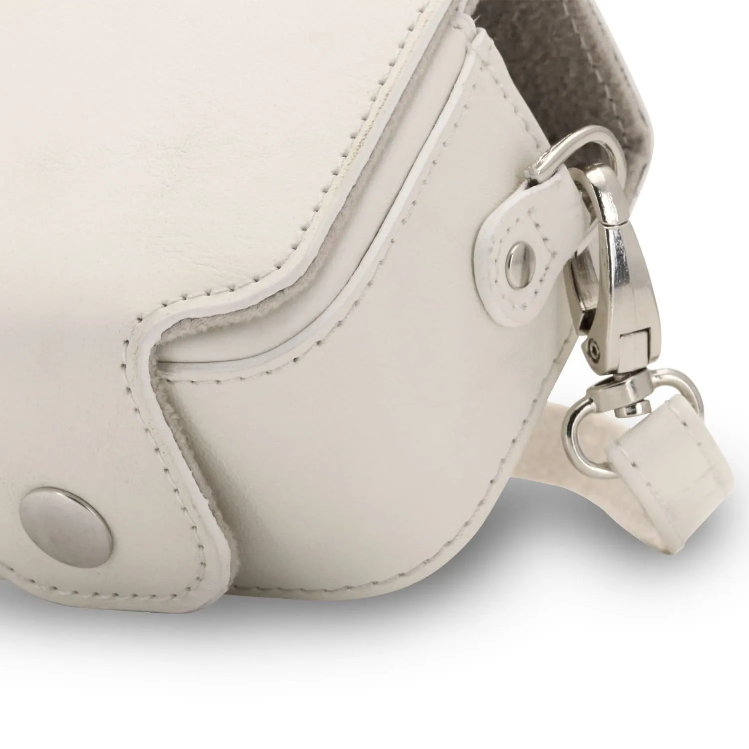 MegaGear Sony Cyber-shot DSC-HX95, DSC-HX99, DSC-HX80, DSC-HX90V, DSC-WX500 Leather Camera Case with Strap