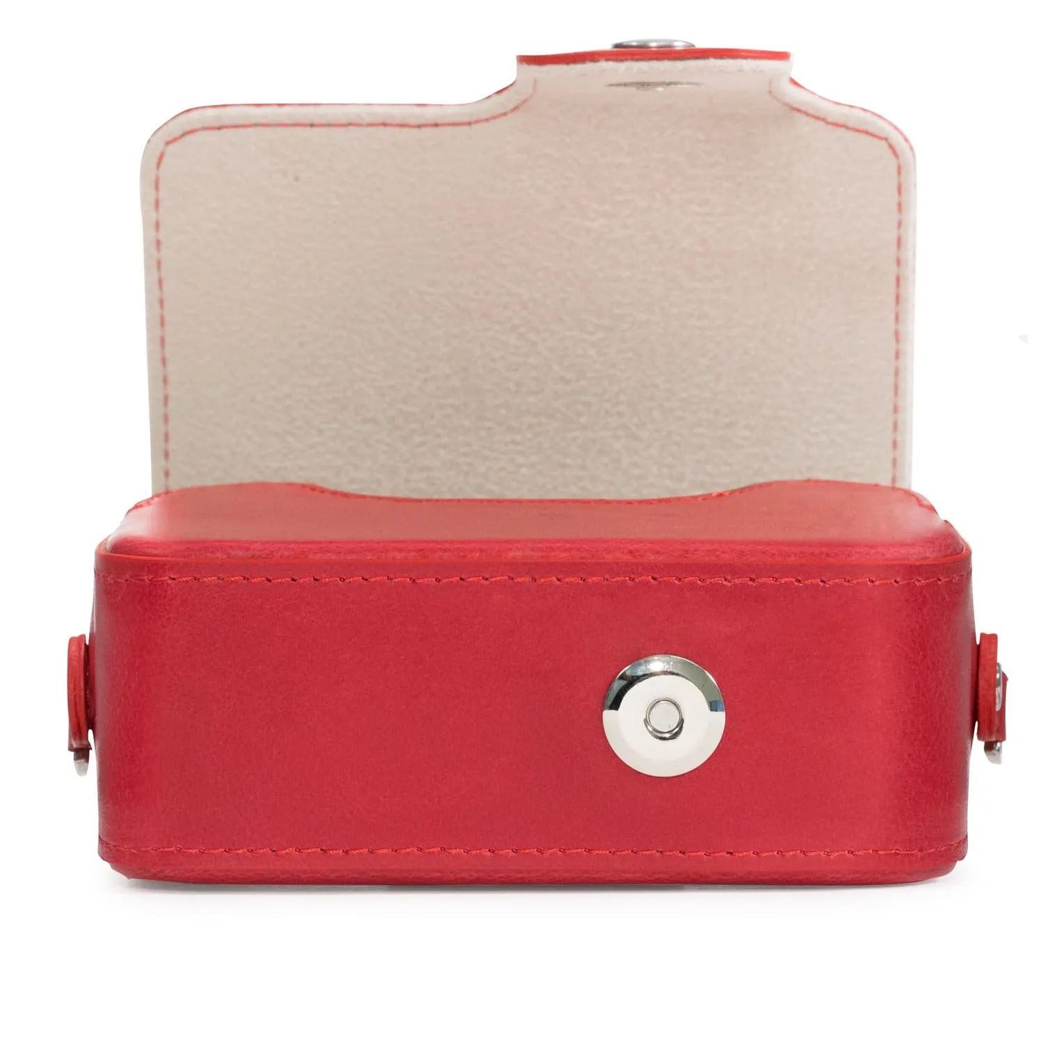 MegaGear Sony Cyber-shot DSC-HX95, DSC-HX99, DSC-HX80, DSC-HX90V, DSC-WX500 Leather Camera Case with Strap