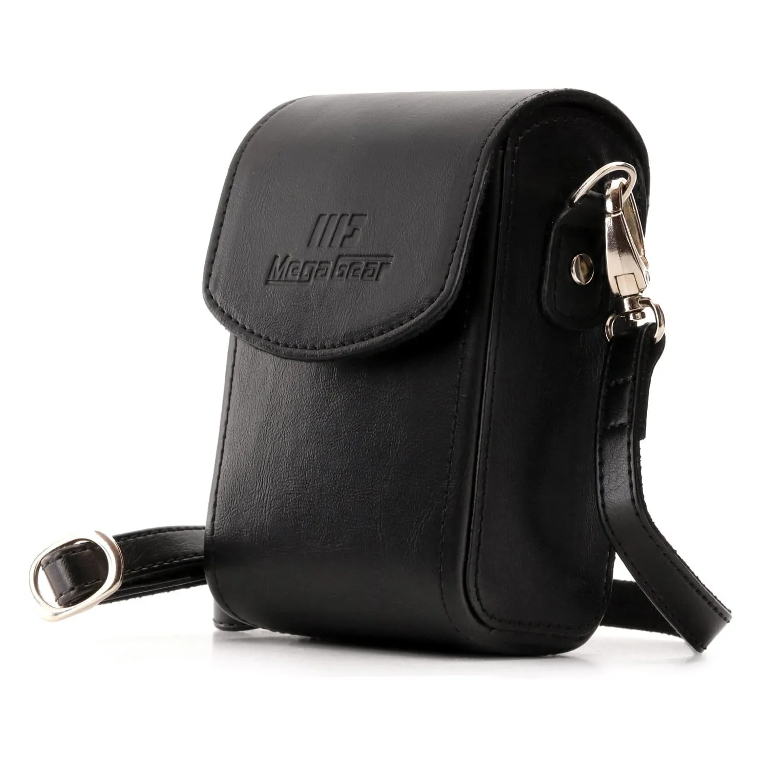 MegaGear Sony Cyber-shot DSC-RX100 VII, DSC-RX100 VI, DSC-RX100 V, DSC-RX100 IV Leather Camera Case with Strap