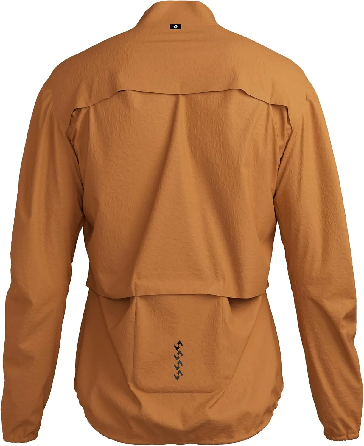 Men's Cycling Jacket Windbreaker Lightweight Packable Breathable Cycling Bike Jacket with Reflective Strips Hiking