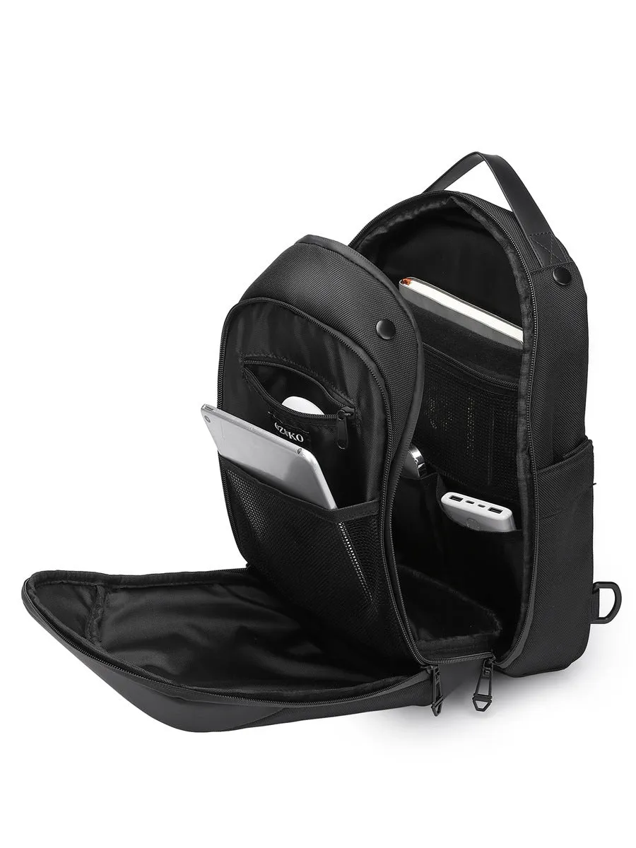 Men's Large Capacity Waterproof High Sense Business Men's Chest Bags