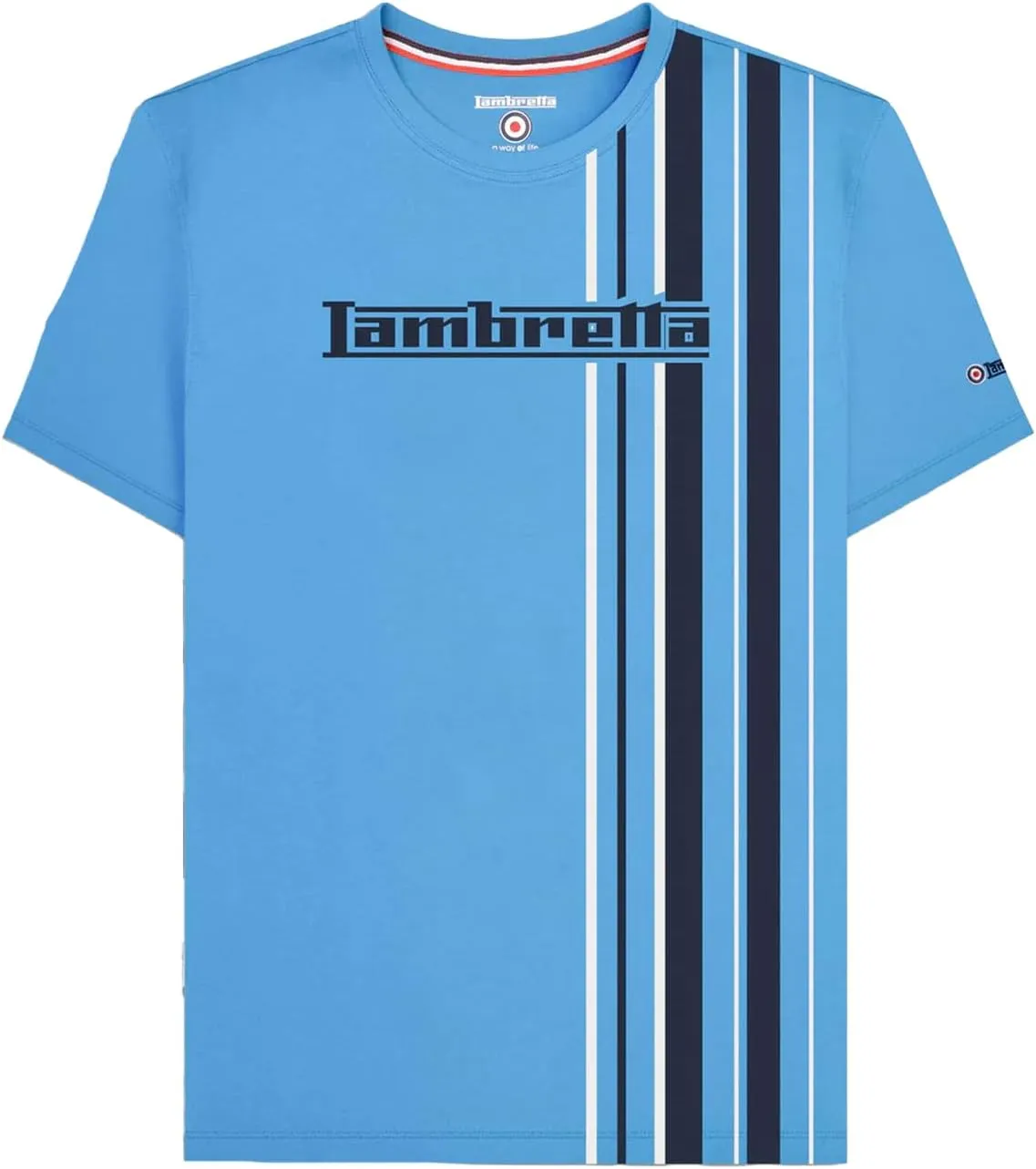Mens SS25 Racing Stripe T-Shirt