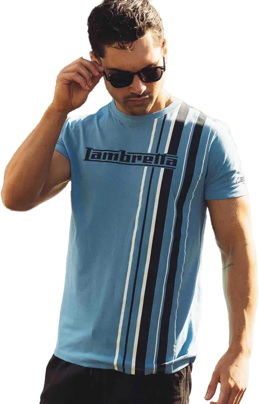 Mens SS25 Racing Stripe T-Shirt