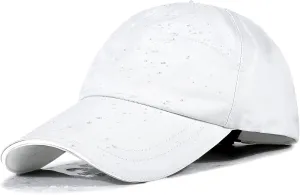 Mens Waterproof Golf Baseball Cap Windproof Breathable UPF50  Outdoor Caps for Women Sport Adjustable Rain Hat