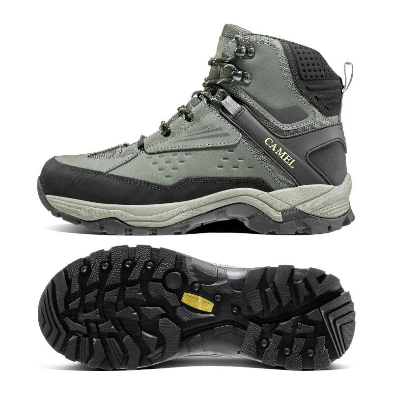 Men's waterproof hiking shoes brand mountaineering shoes