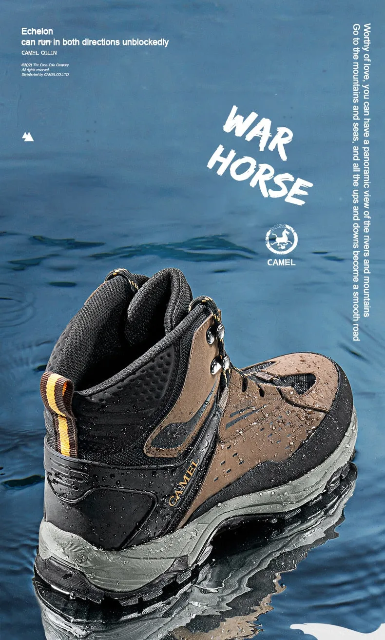 Men's waterproof hiking shoes brand mountaineering shoes