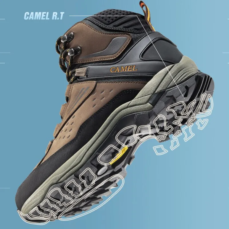 Men's waterproof hiking shoes brand mountaineering shoes