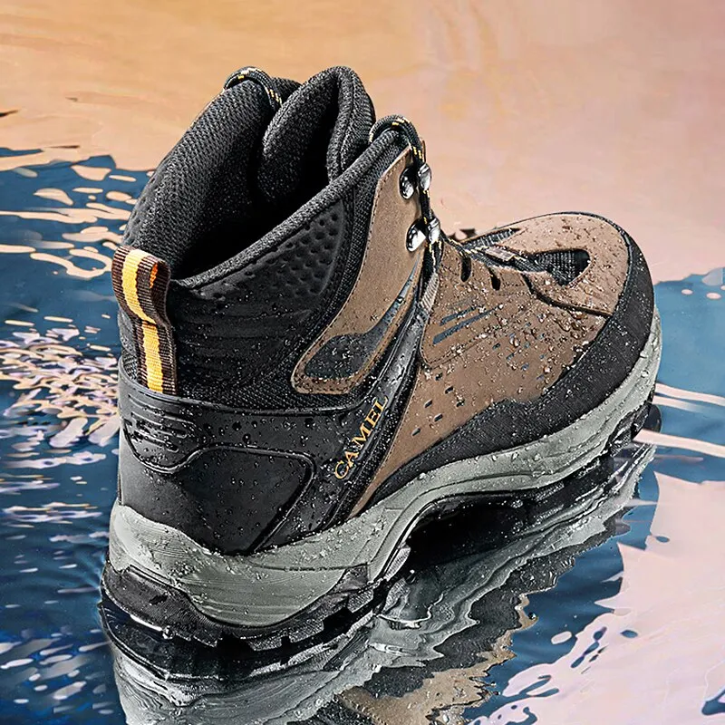 Men's waterproof hiking shoes brand mountaineering shoes