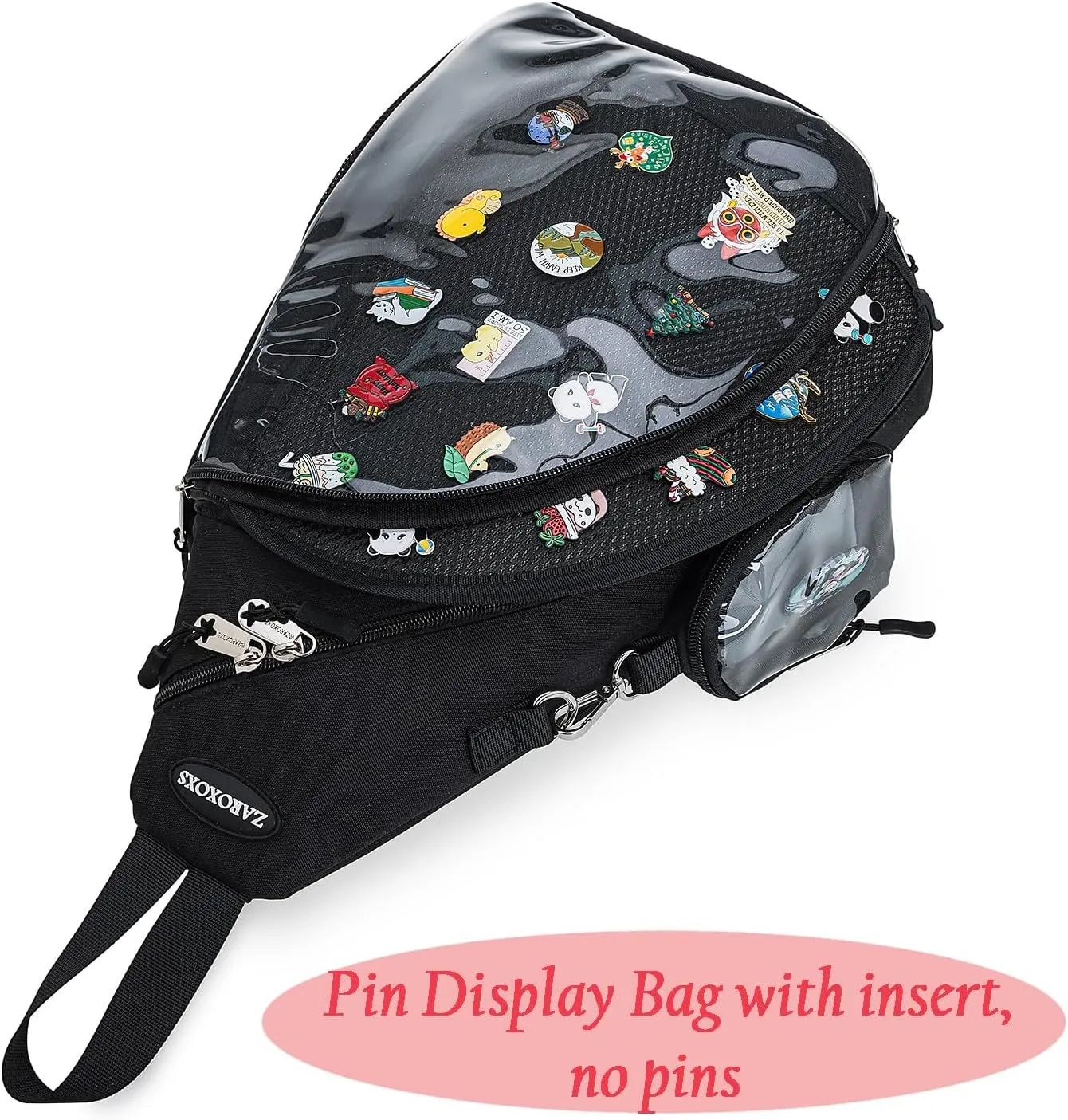 Mens Womens Oxford Ita Bag Pin Display Chest Pack Single Shoulder Bag Sport Backpack Packs Hiking Daypack