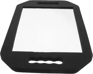 MERRYHAPY Vanity Mirror Double Sided Square Makeup Mirror Non-Slip Base Drop-Resistant for Bathroom Office