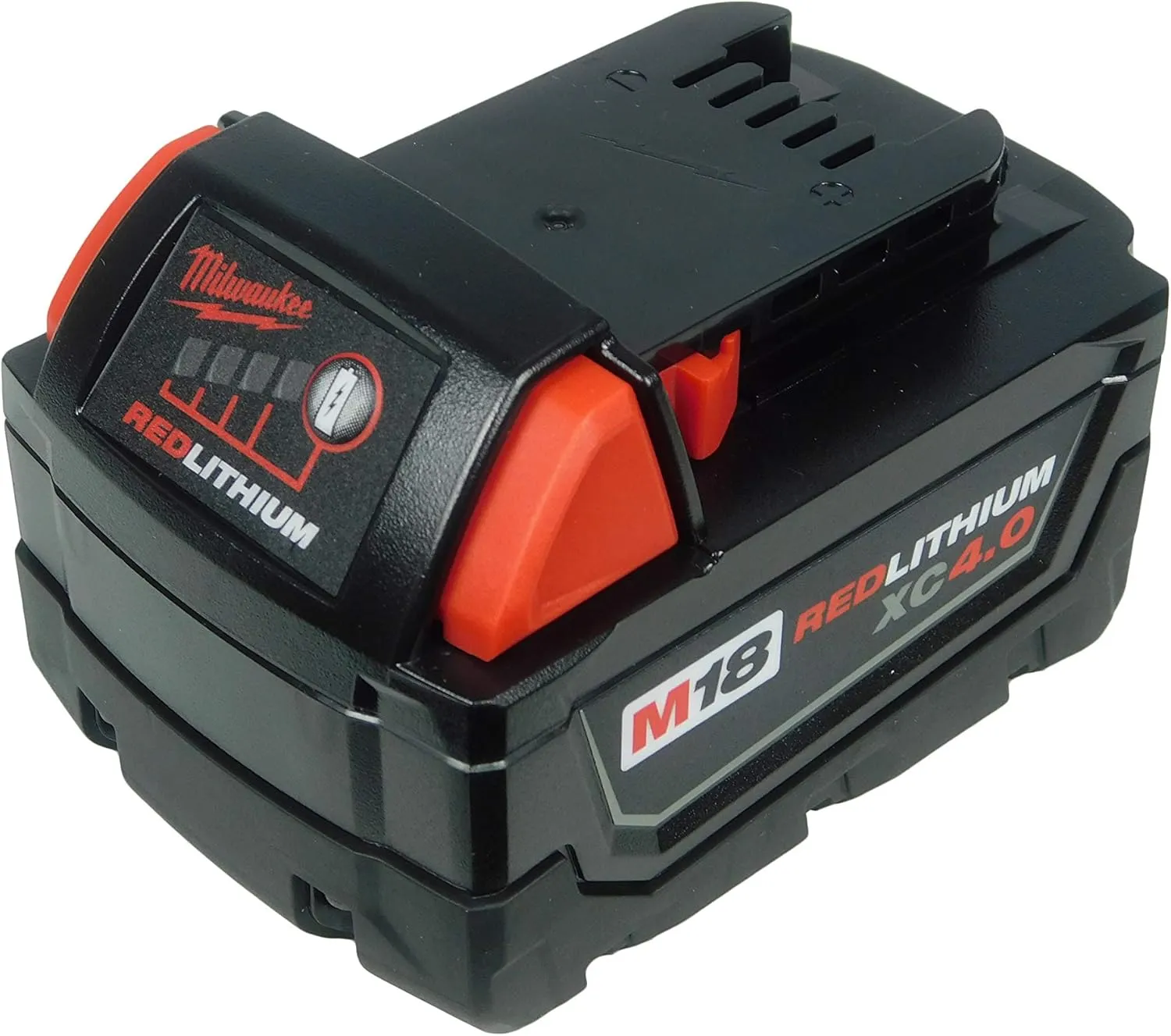 Milwaukee 48-11-1840 18-Volt M18 Red Lithium Xc 4.0 Ah Battery Packs