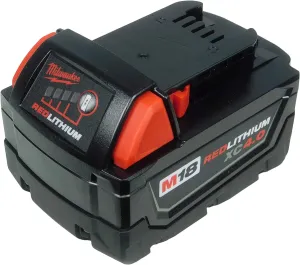 Milwaukee 48-11-1840 18-Volt M18 Red Lithium Xc 4.0 Ah Battery Packs