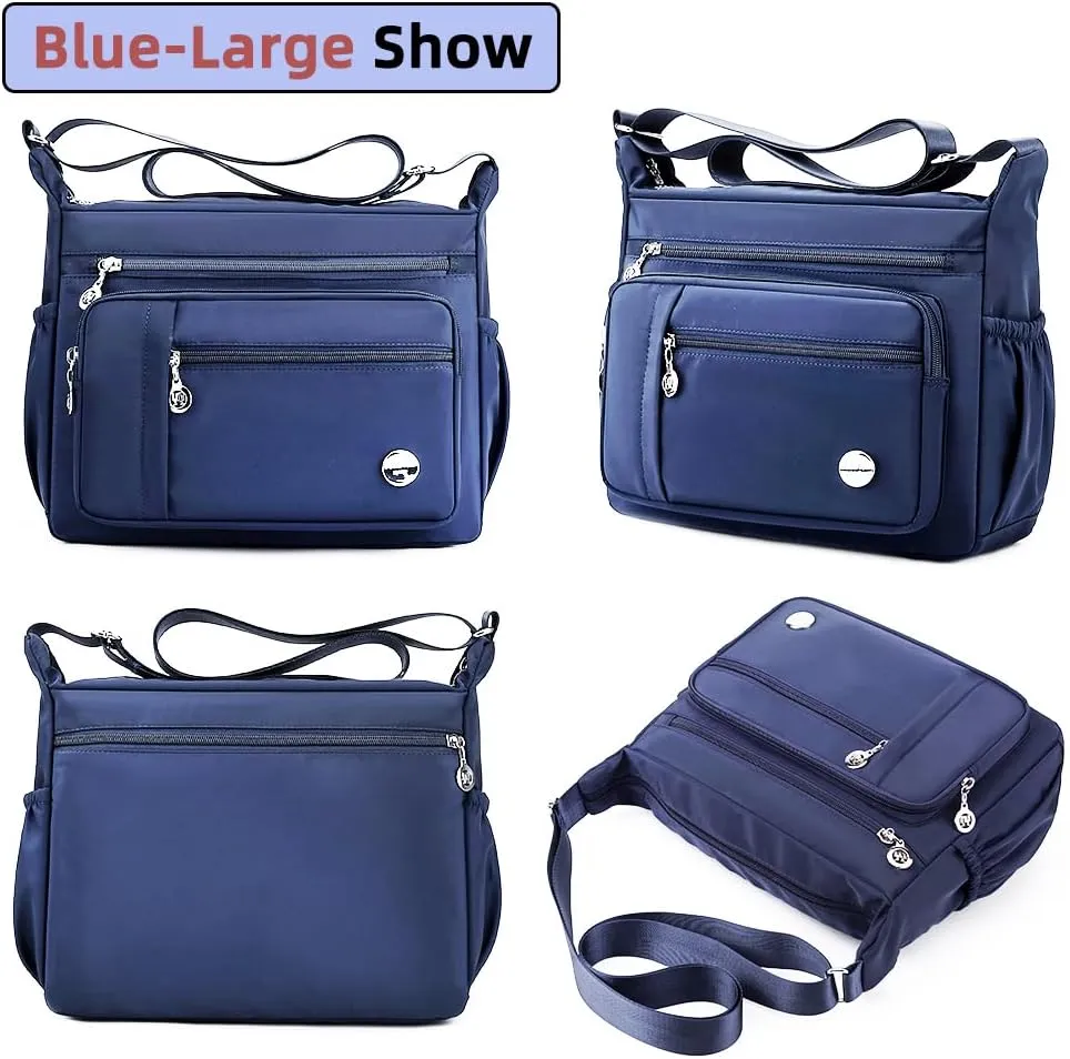 MINTEGRA Women Shoulder Handbag Roomy Multiple Pockets Bag Ladies Crossbody Purse Fashion Tote Top Handle Satchel