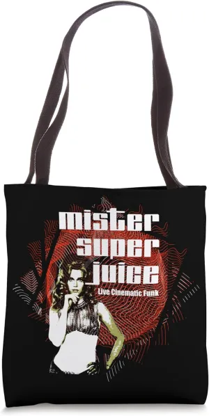 Mister Super Juice Barb/Pattern Tote Bag