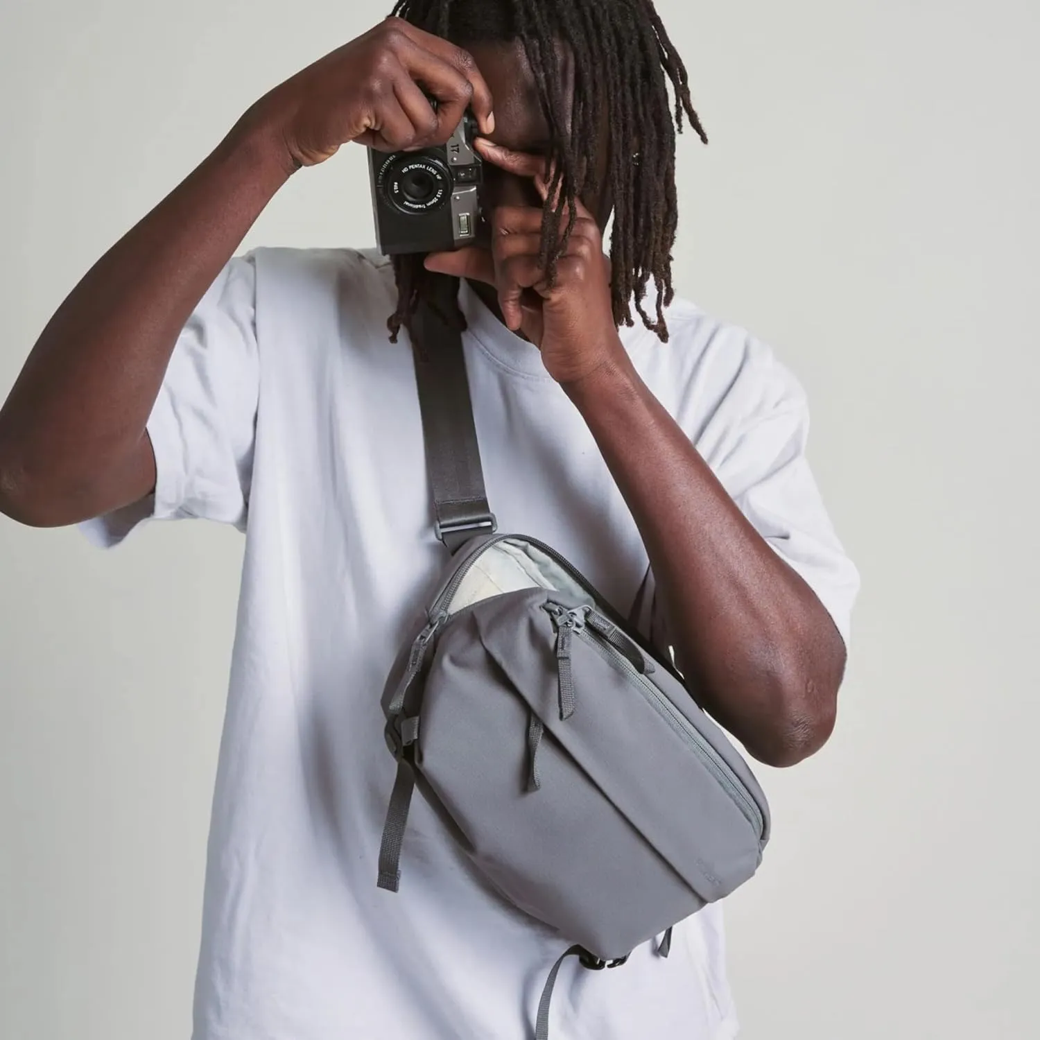 Moment Everything Sling – Water-Resistant Everyday Crossbody Bag | 2L & 4L Sizes (Gen 2, Olive, 4L)