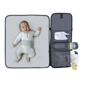 Moon - Portable  Water Proof Diaper Changing Station - Black