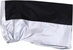 Motorcycle Cover Storage Bag Sturdy Weatherproof Rainproof Cover for Outdoor Use Full Bottom Elastic for Safety