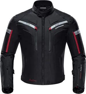 Motorcycle Jacket Motorbike Biker Waterproof Jackets Windproof Full Body Protective Gear Armoured Summer Winter for Men
