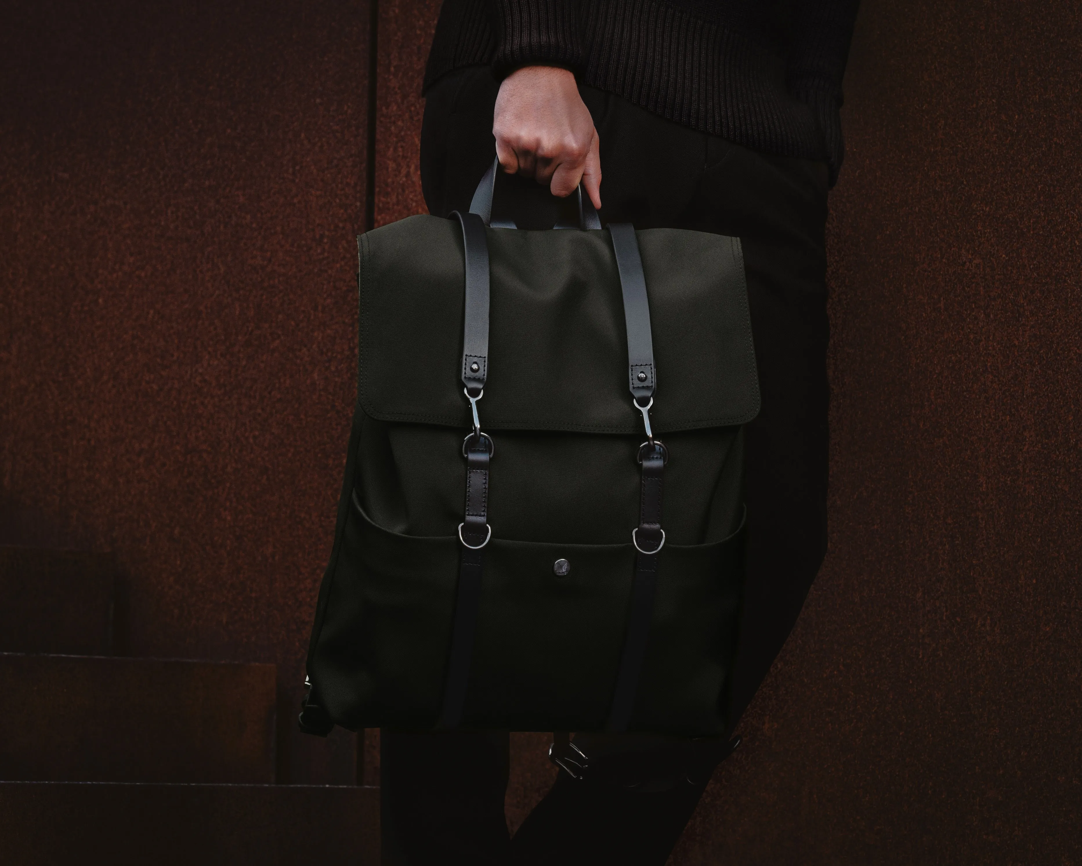M/S Backpack – Shelter Green/Black