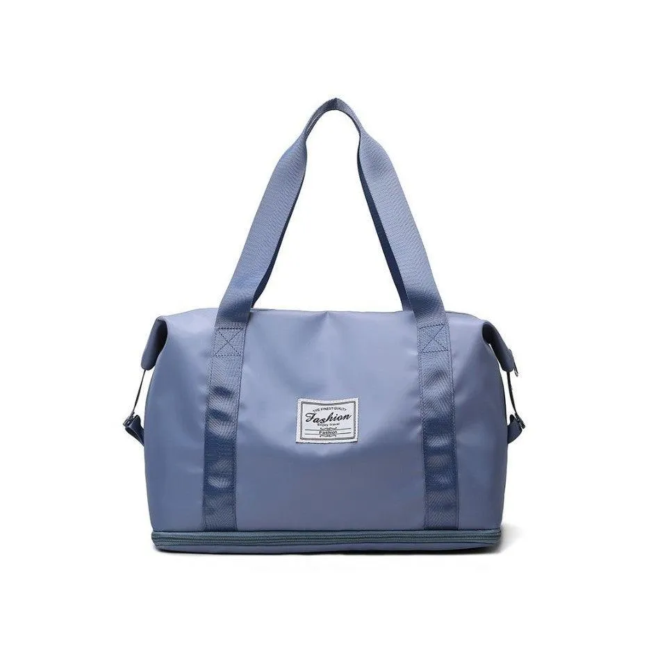 Multi-Function Foldable Expandable Travel Bag-Baby Pink