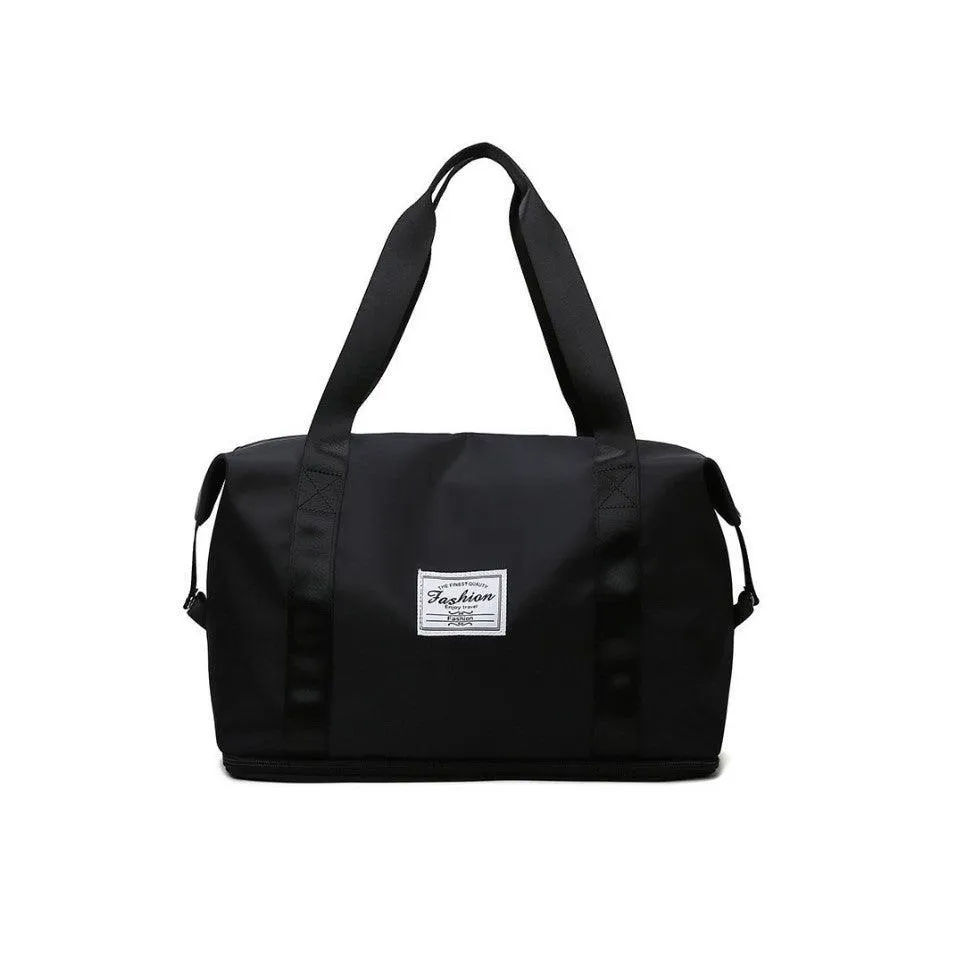 Multi-Function Foldable Expandable Travel Bag-Baby Pink