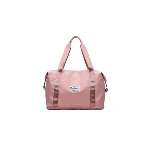Multi-Function Foldable Expandable Travel Bag-Baby Pink
