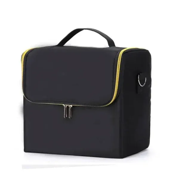 Multi-Layer Tool Kit Storage Case for Manicure and Cosmetics