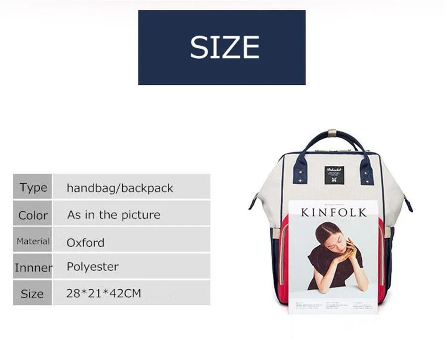 Mummy Bag Multi-function Large Capacity Maternal and Child Package Pregnant Women Bag Mother Backpack