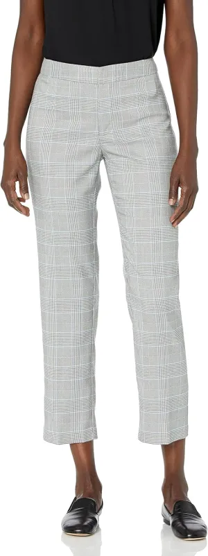 Nanette Nanette Lepore Women's Ankle Skinny Fly Front Plaid T
