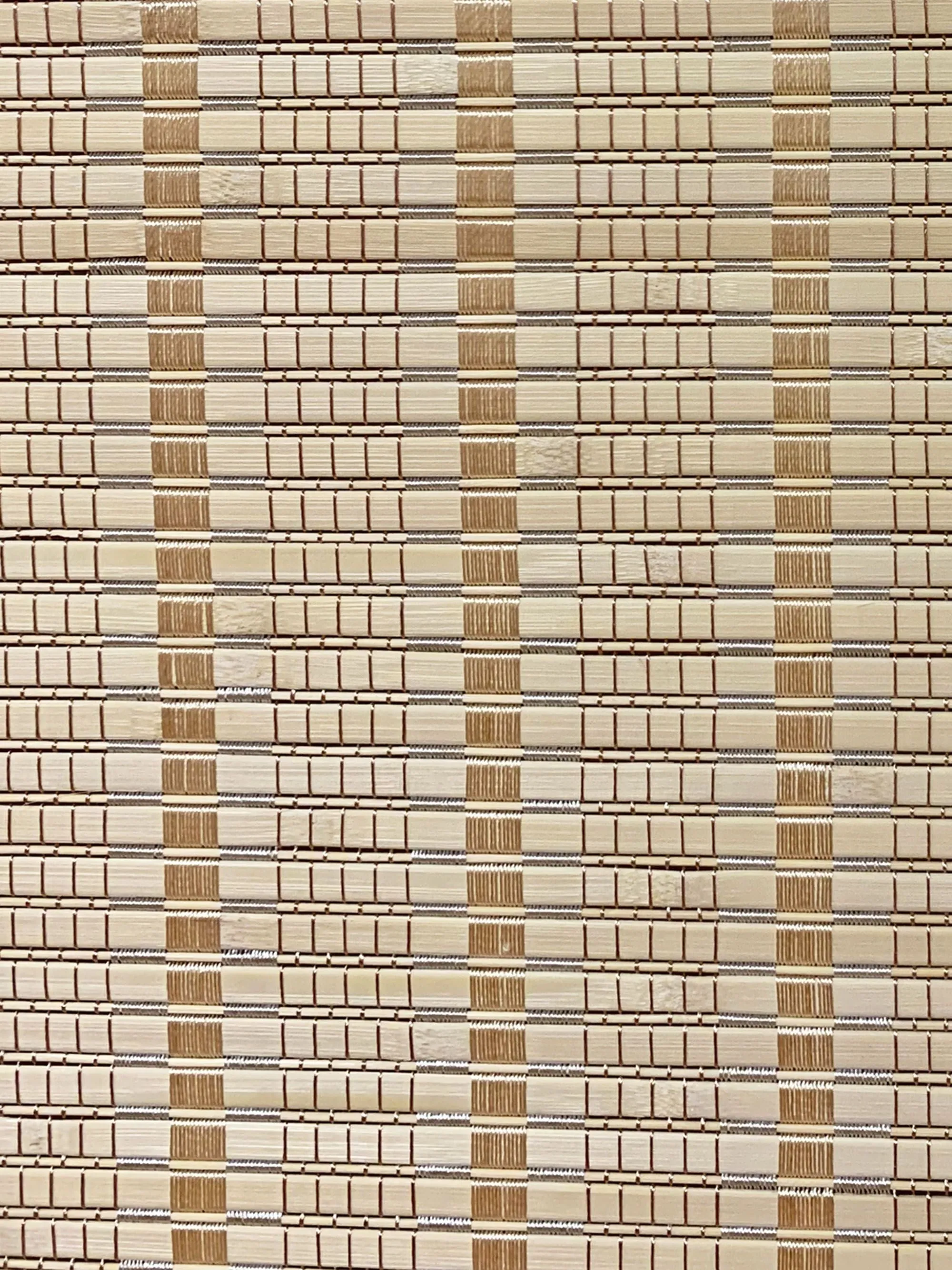 Natural Woven Bamboo 4 Panel Room Divider Screen