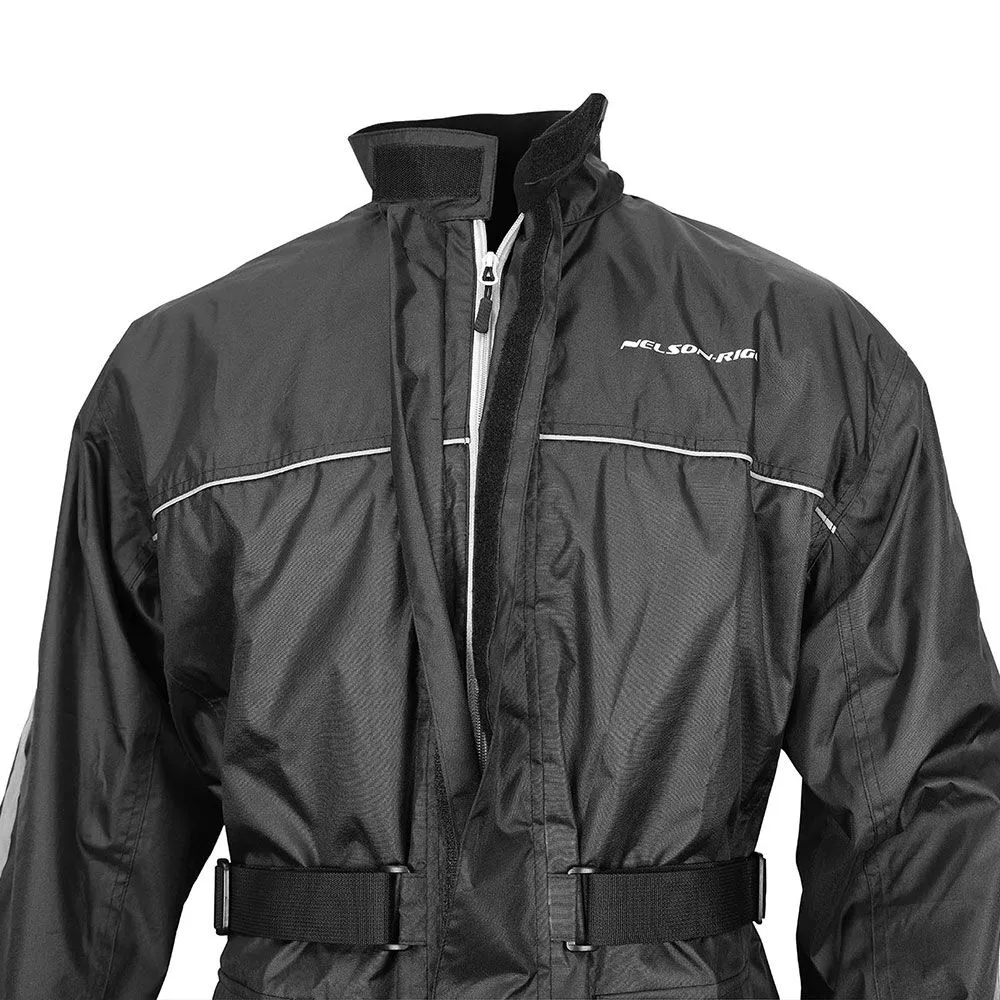 Nelson-Rigg RAIN JACKET SOLO STORM Black SSJ-BLK-07-4X (CTN 5)