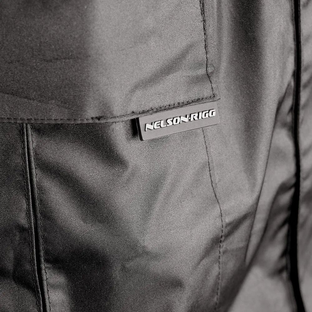 Nelson-Rigg RAIN JACKET SOLO STORM Black SSJ-BLK-07-4X (CTN 5)