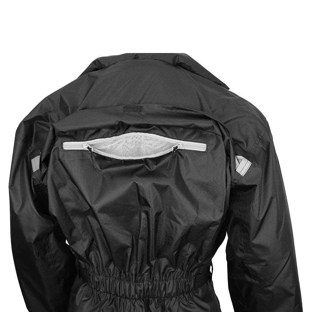 Nelson-Rigg RAIN JACKET SOLO STORM Black SSJ-BLK-07-4X (CTN 5)