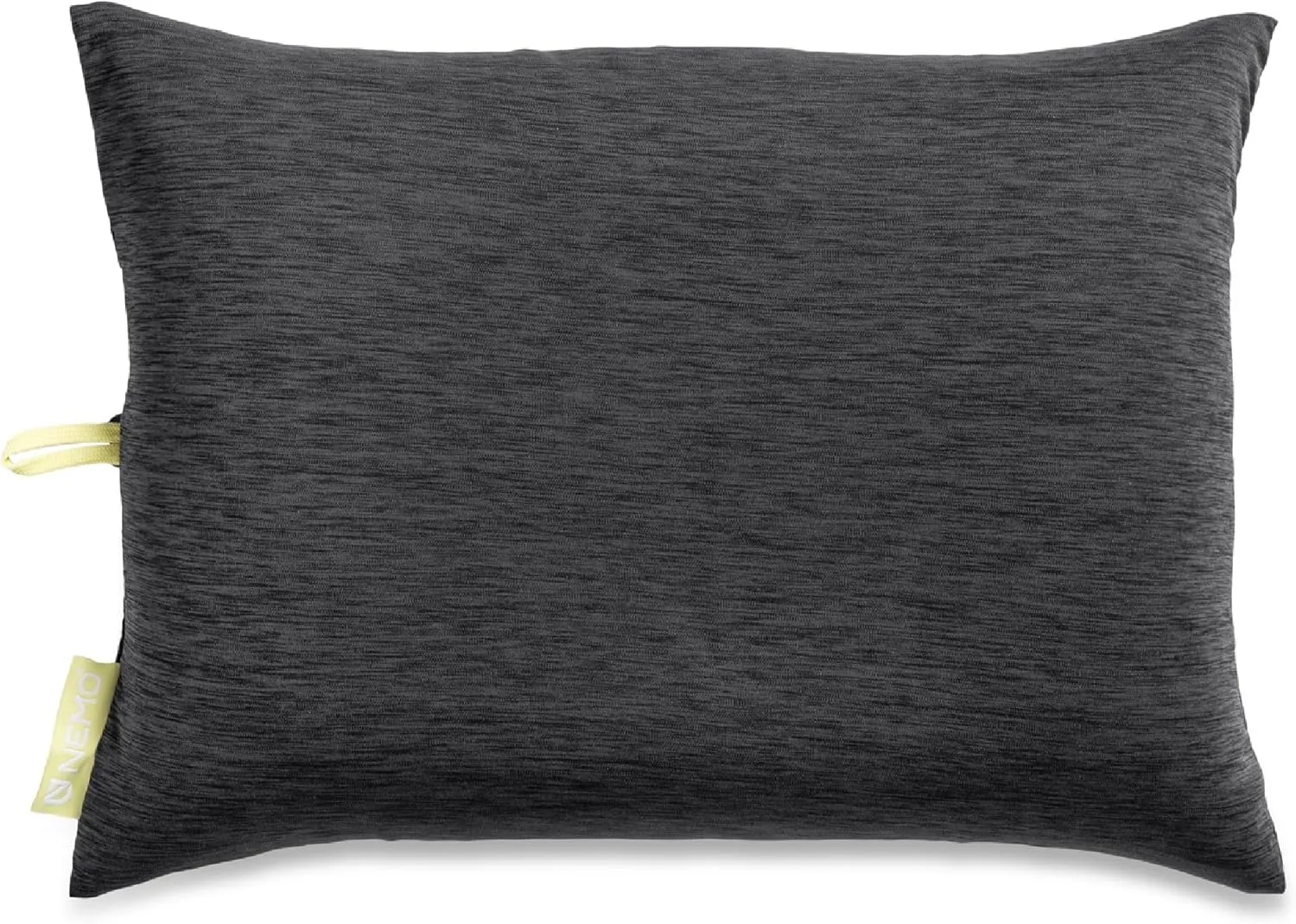 NEMO Equipment Fillo Elite Ultralight Backpacking Pillow - Black Pearl/Citron - One Size