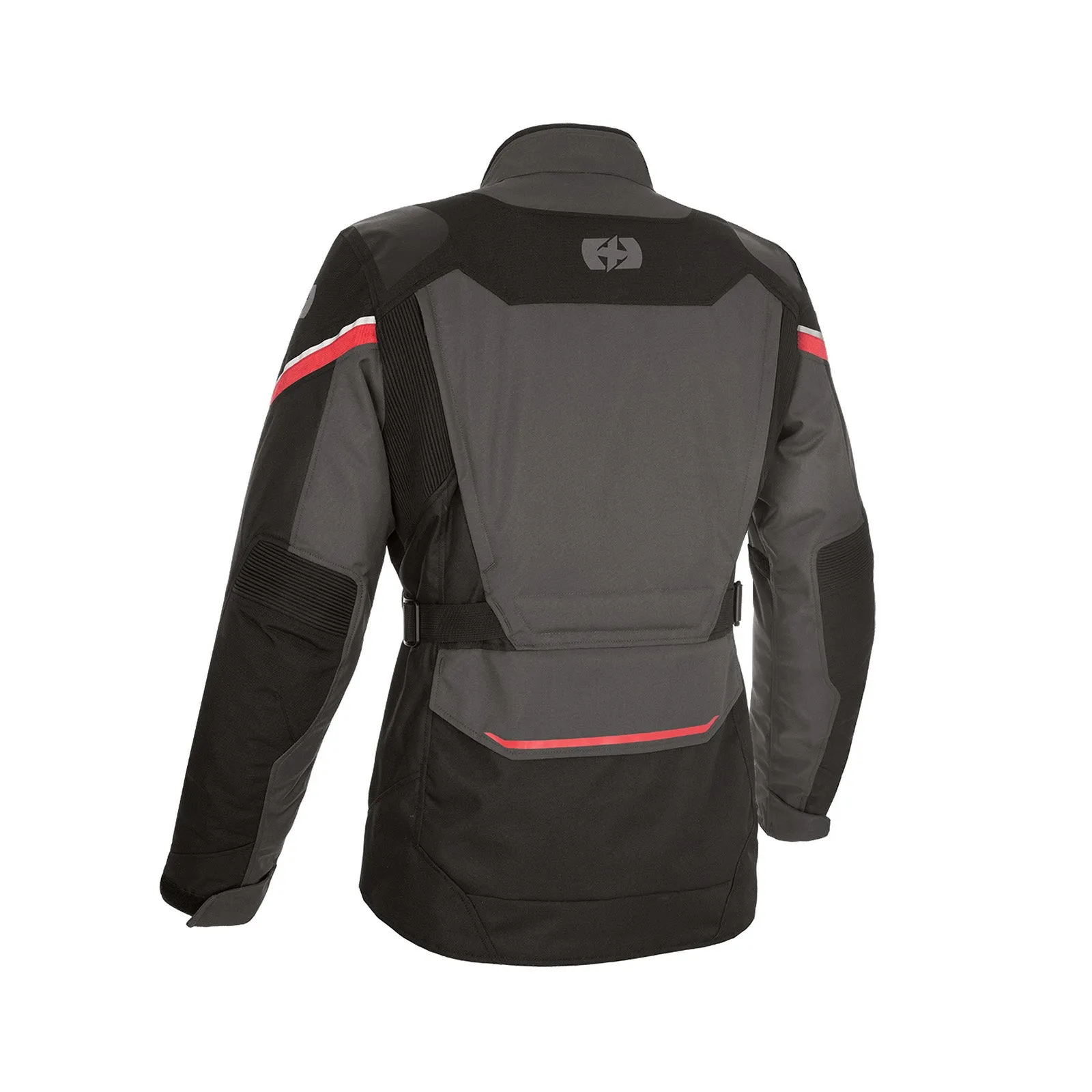 New OXFORD Montreal 4.0 Dry2Dry Jacket - Black / Grey / Red (S) #OXTM201103S