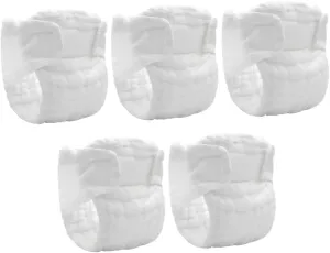 Newborn Diapers 5pcs Newborn Baby Diaper Pants Washable Leak-Proof for Nighttime Use