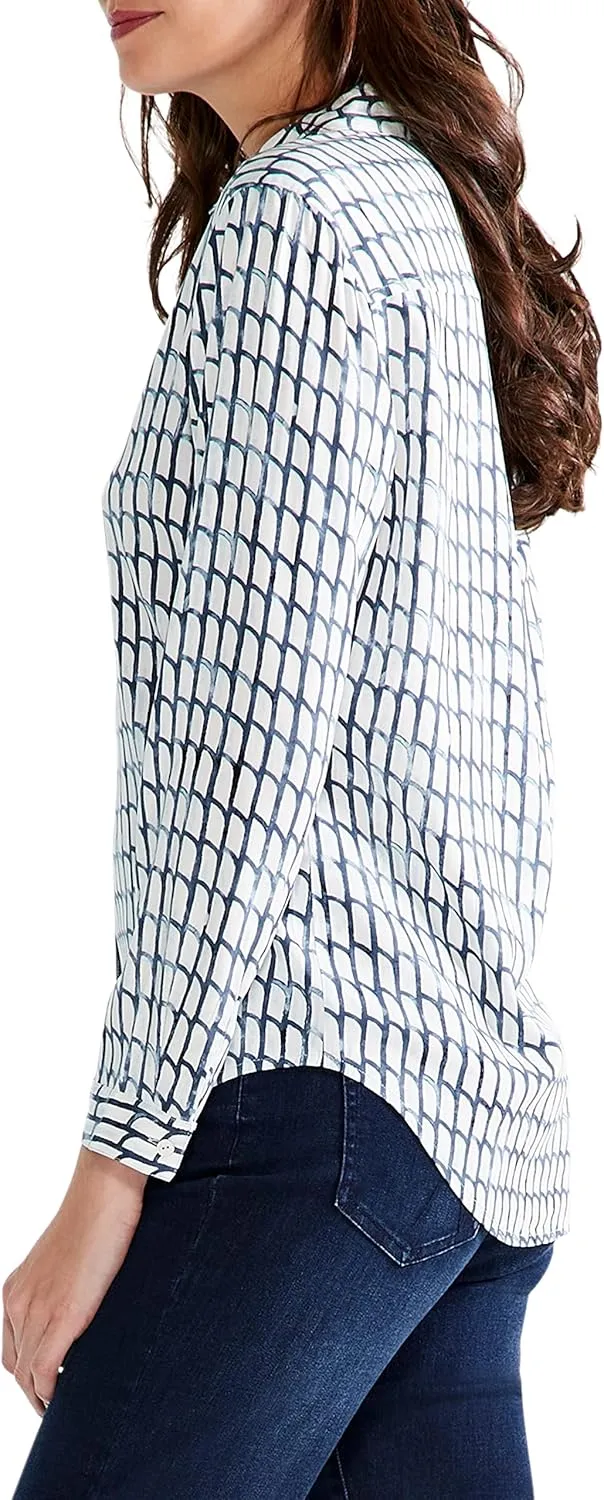NIC ZOE Women's Lattice Live in Shirt