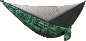 NOBRIM Portable Hammock Outdoors Double Camping Hammocks with Mosquito Net Lightweight Parachute Nylon Hammock for Backpacking Hiking