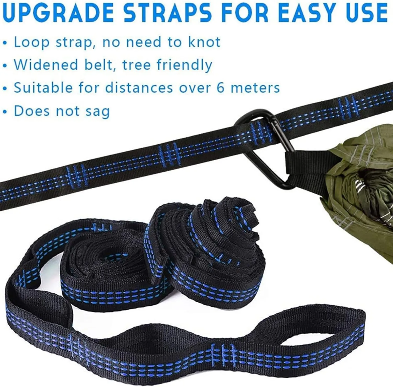NOBRIM Portable Hammock Outdoors Double Camping Hammocks with Mosquito Net Lightweight Parachute Nylon Hammock for Backpacking Hiking