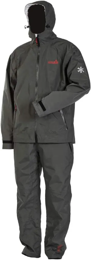 NORFIN LIGHT SHELL - Rain Suit for Fishing, Hunting and Hiking - Waterproof insulated and Breathable - Wind resistant - Nortex Breathable - Warm and Comfortable (M)