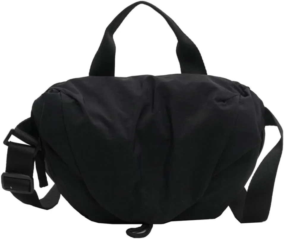 Nylon Crossbody Bags Medium Crescent Handbag Women Shoulder Purse Small Tote 2024