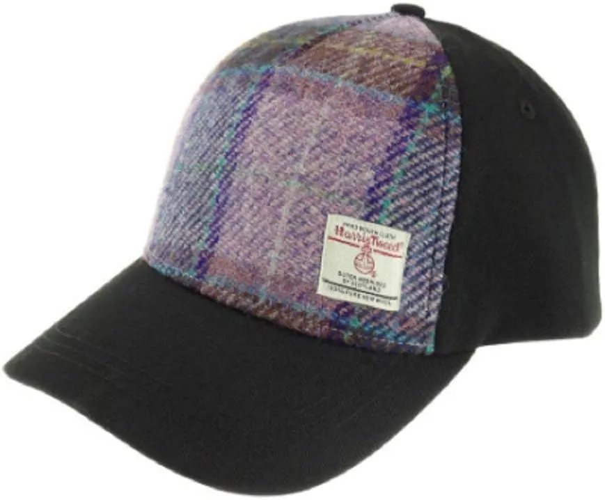 of Scotland Limited Baseball Cap with Harris Tweed 100% Wool