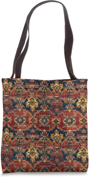 Oriental Rug Pattern Tote Bag