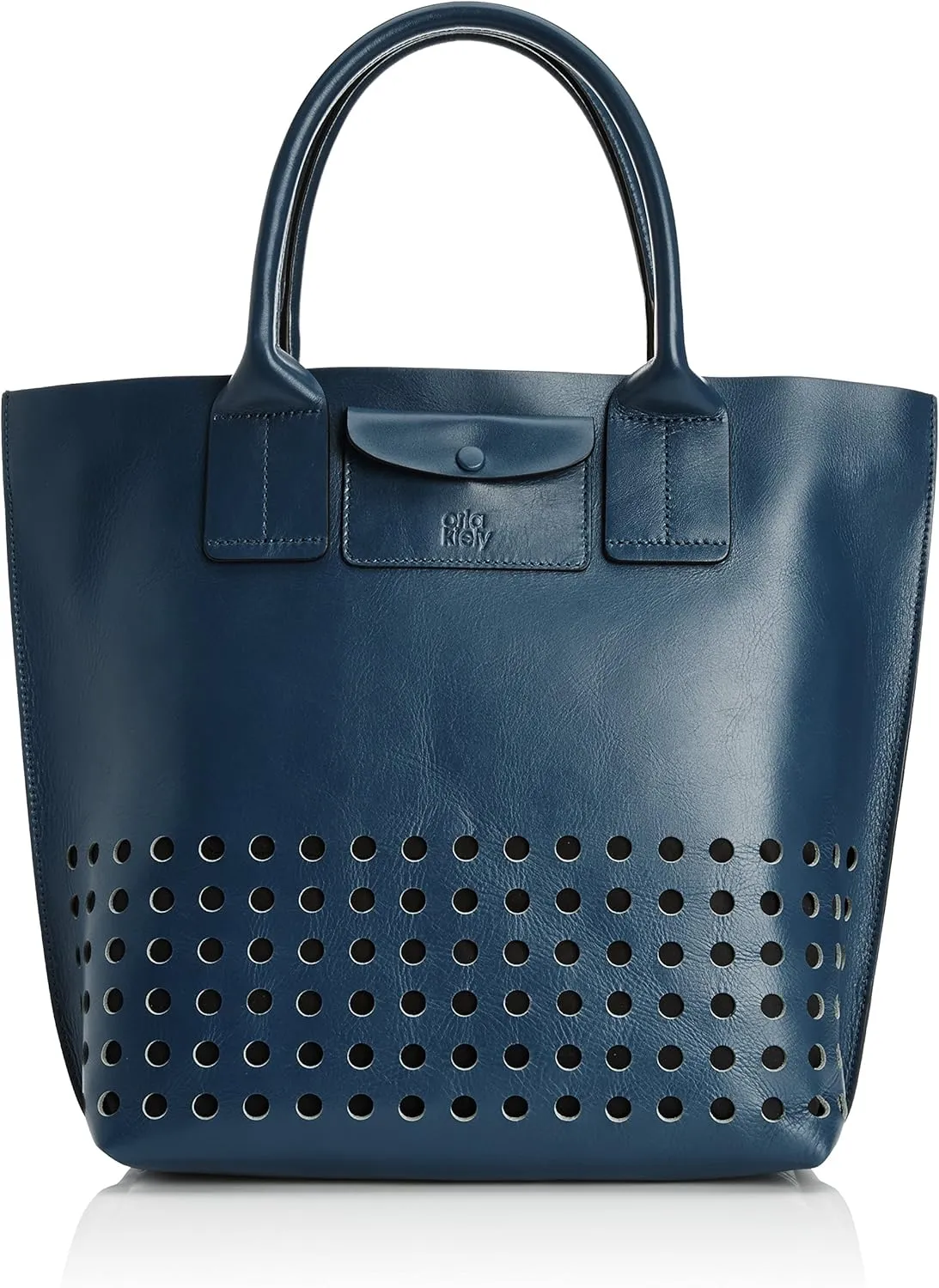 Orla Kiely Women's Tille Tote Bag, Indigo, One Size Size