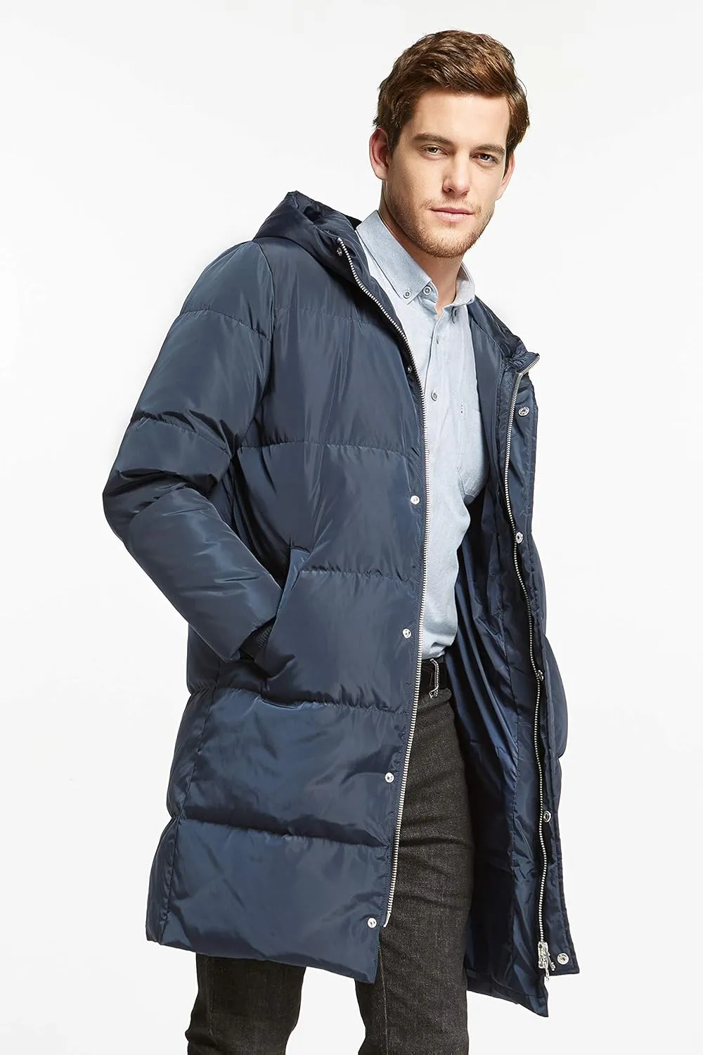Orolay Men’s Thickened Down Jacket Winter Warm Down Coat