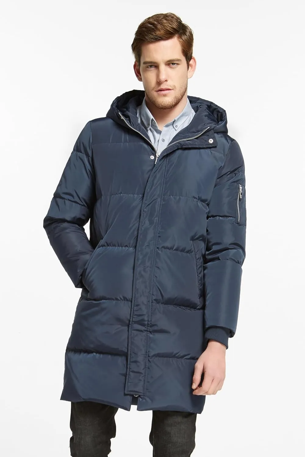 Orolay Men’s Thickened Down Jacket Winter Warm Down Coat