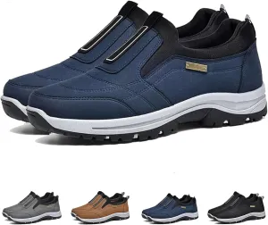 Orthopedic Walking Shoes, Men's Comfortable Waterproof Breathable Orthopedic Walking Shoes Hiking Shoes
