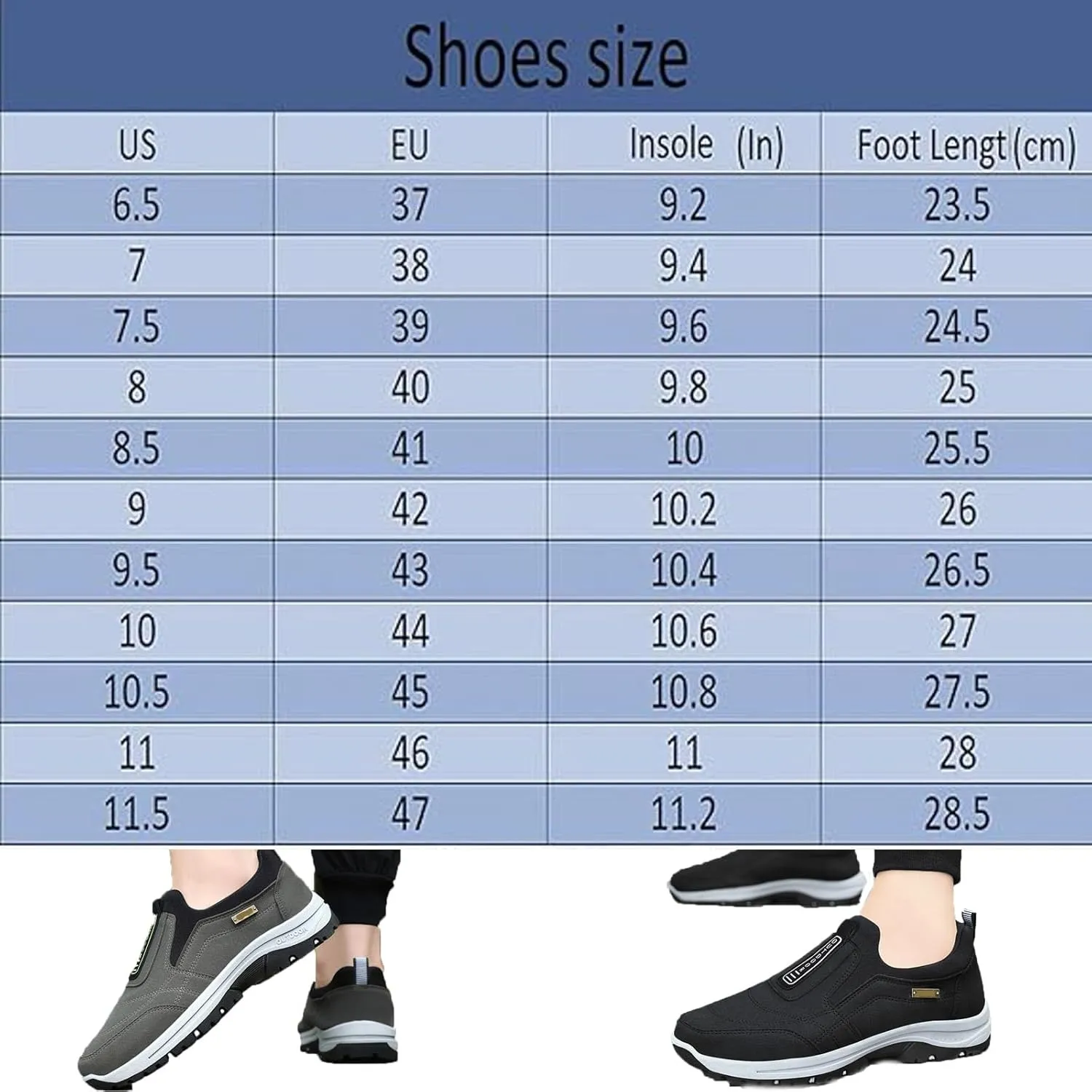 Orthopedic Walking Shoes, Men's Comfortable Waterproof Breathable Orthopedic Walking Shoes Hiking Shoes