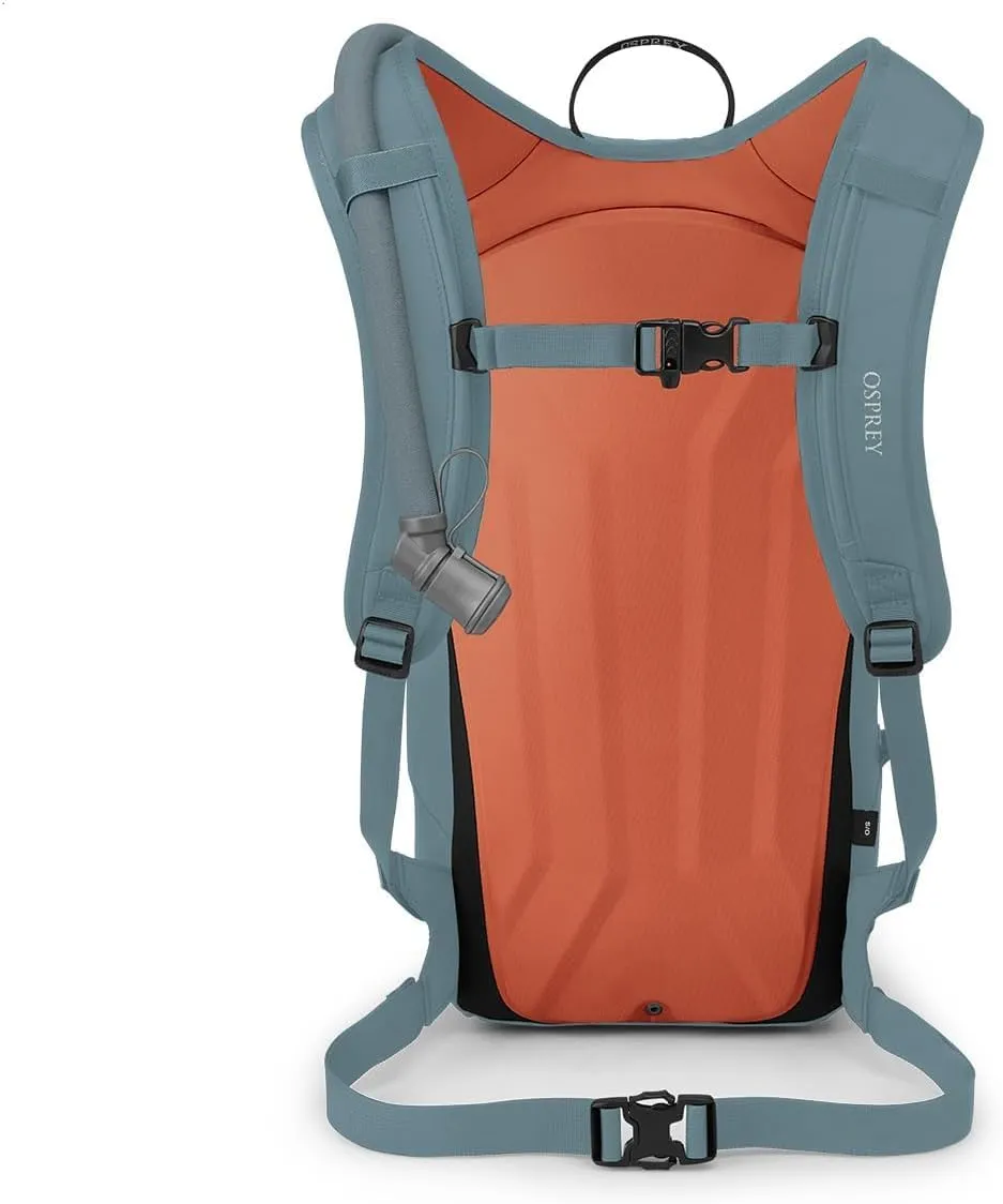 Osprey Glade 12L Ski and Snowboard Backpack with Hydraulics Water Reservoir, Celestine Blue
