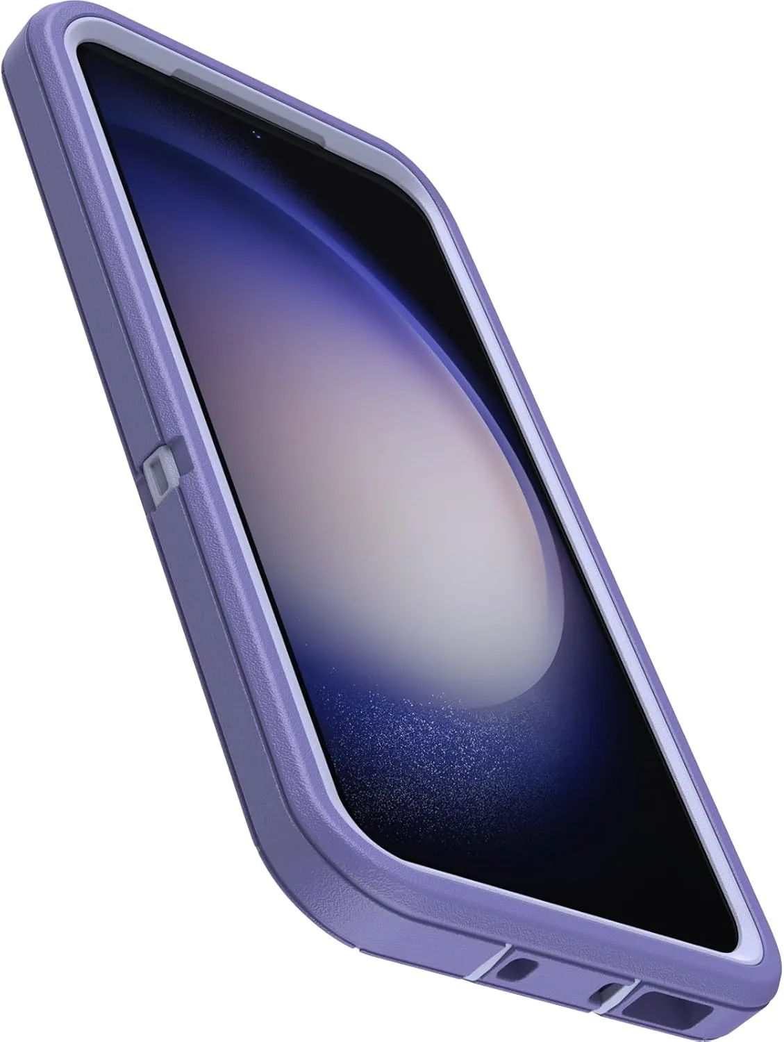 OtterBox Galaxy S23 (Only) - Defender Series Case - Mountain Majesty (Purple) - Rugged & Durable - with Port Protection - Case Only - Non-Retail Packaging